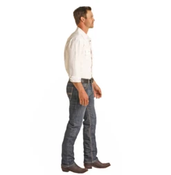 Rock & Roll Denim® Men's Double V Dark Straight Leg Jeans RRMD1RRZSD 5 Rock & Roll Denim® Men's Double V Dark Straight Leg Jeans RRMD1RRZSD -Rock - Roll Shop 56sd4fsd5f4