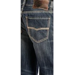 Rock & Roll Denim Men's Double Barrel Relaxed Straight Jeans M0S1437 -Rock - Roll Shop 57 7b8596a7 01d6 49ef ad8e 8affc78ff5d8