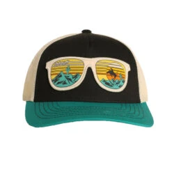 Rock & Roll Denim Dale Brisby Screenprint Graphic Snapback Cap CBC8642