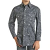 Rock & Roll Cowboy® Youth Boy's Conversational Snap Shirt RRBSOSR08X