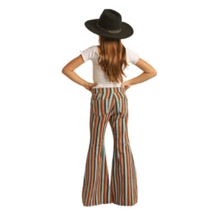 Rock & Roll® Youth Girl's Striped Button Bell Jeans RRGD7PRZQX-24 5 Rock & Roll® Youth Girl's Striped Button Bell Jeans RRGD7PRZQX-24 -Rock - Roll Shop RRGD7PRZQX 24 2