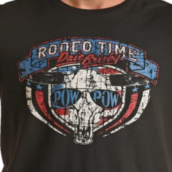 Rock & Roll Denim® Unisex Dale Brisby Rodeo Time Graphic T-Shirt RRUT21R12R -Rock - Roll Shop RRUT21R12Rc 0af24401 da02 40a2 bc9f 89cf34fe50c1