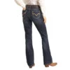 Rock & Roll Denim® Ladies Cheetah Dark Wash Vintage Jeans RRWD4RR0KM